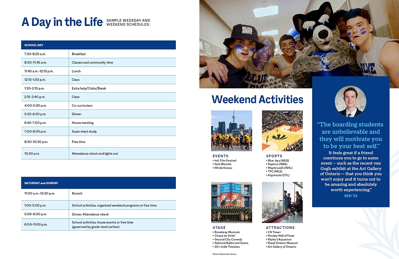 Upper Canada College (UCC) — 보딩스쿨 조사 보고서